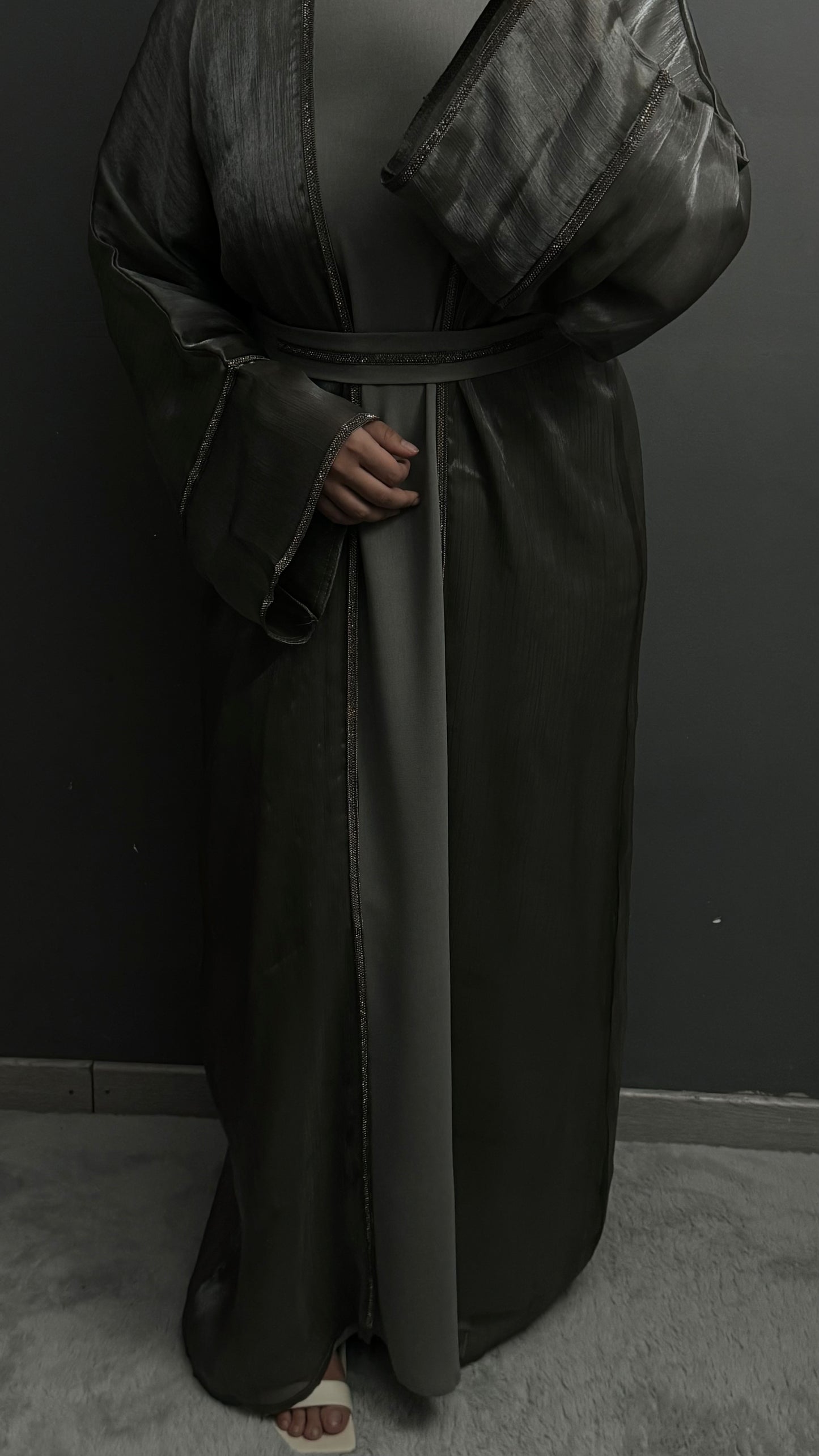 Ensemble Intissar Gris