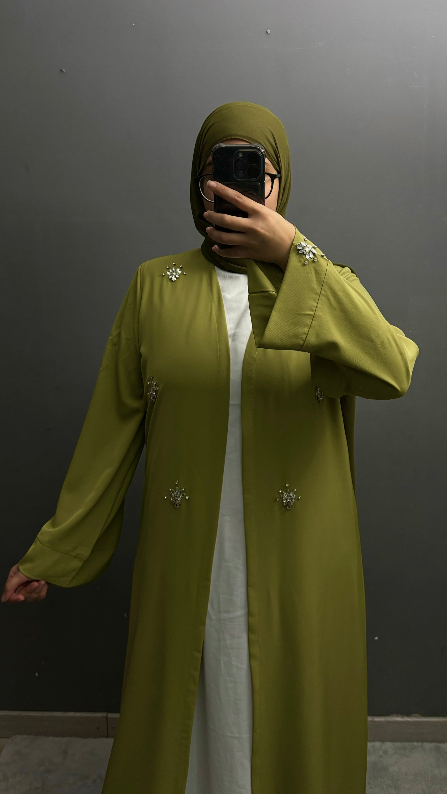 Abaya Lyna Olive
