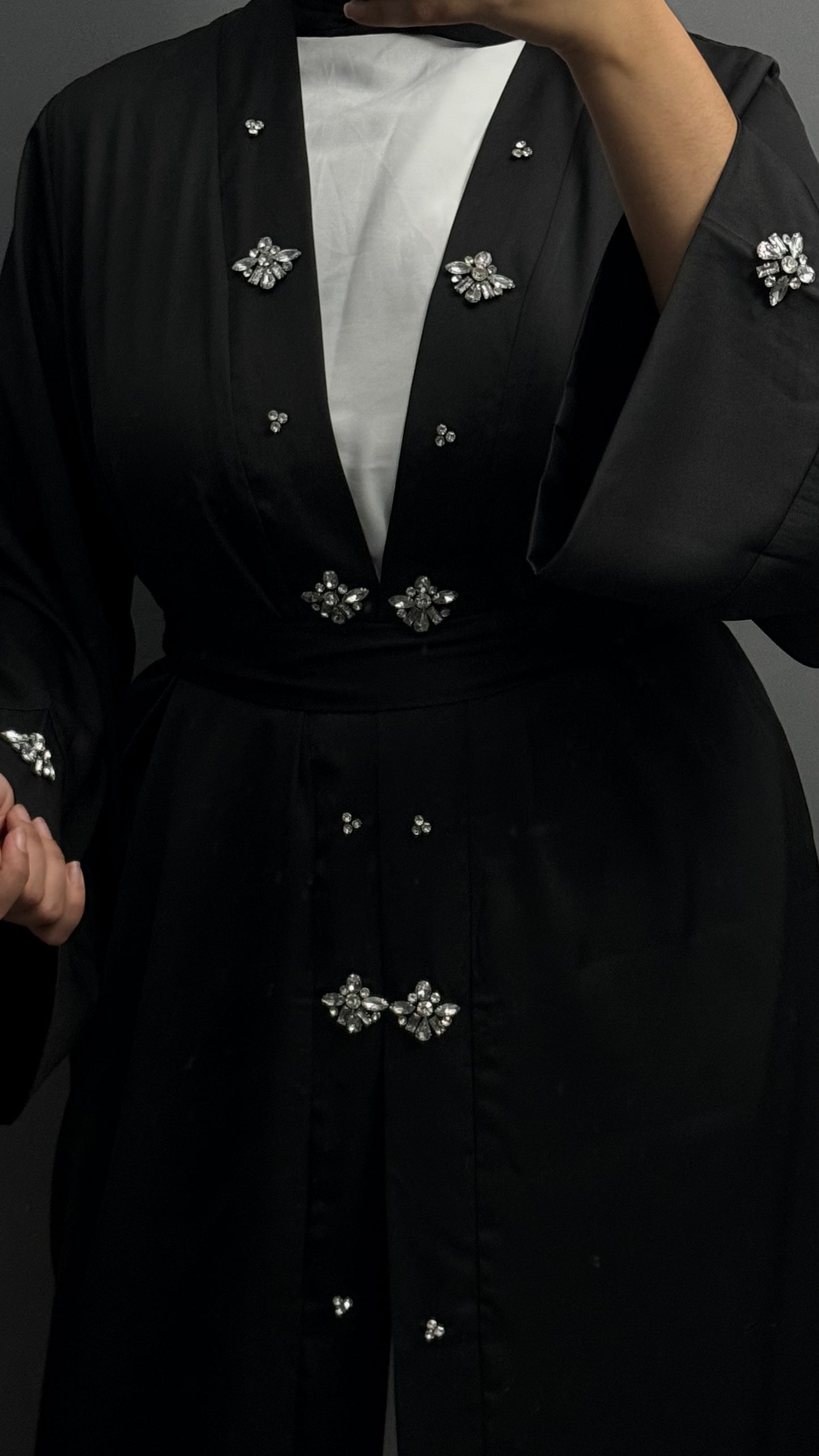 Abaya Salwa Noir